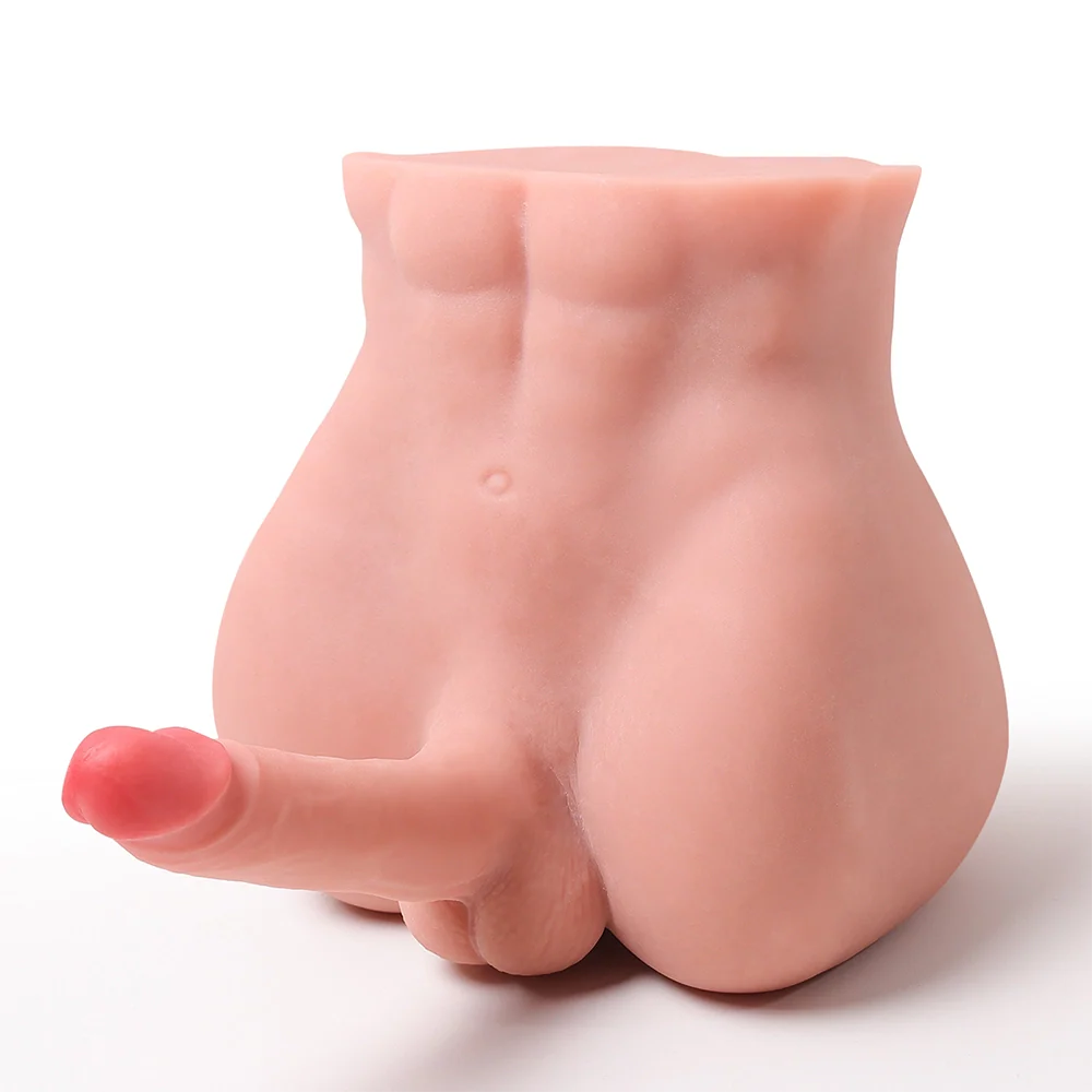 Dave: 11LB Male Sex Torso with 5.9" Big Dildo