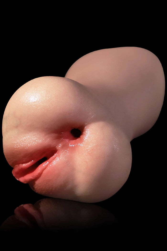 Emma: 2.3LB 3 in 1 Sexy Silicone Mouth Pocket Pussy