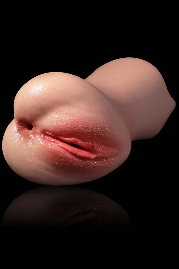 Emma: 2.3LB 3 in 1 Sexy Silicone Mouth Pocket Pussy