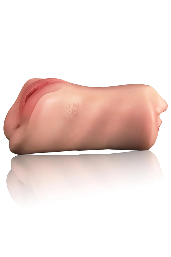 Janice: 2LB Sexy 3 in 1 Silicone Pocket Pussy