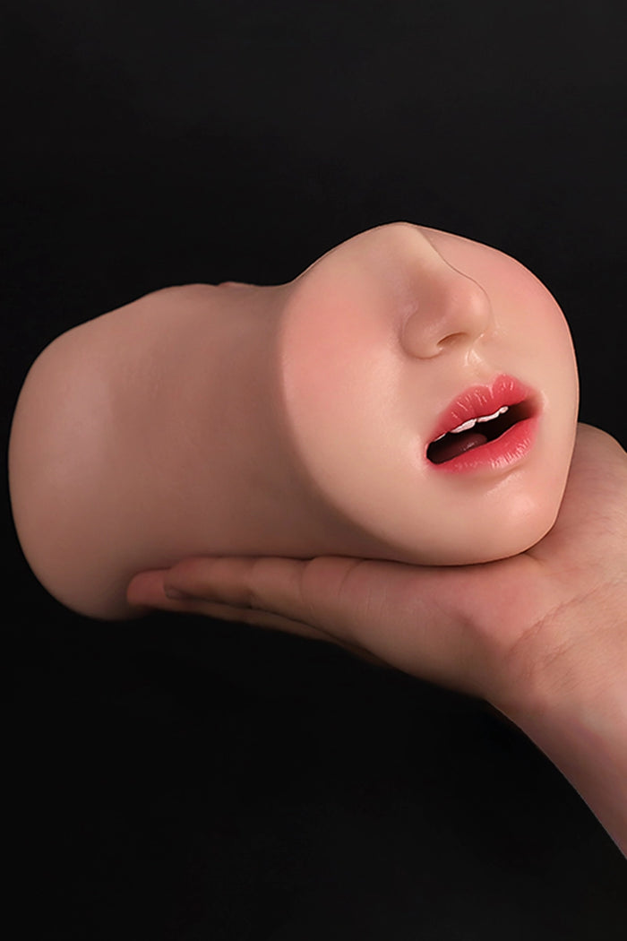 Janice: 2LB Sexy 3 in 1 Silicone Pocket Pussy