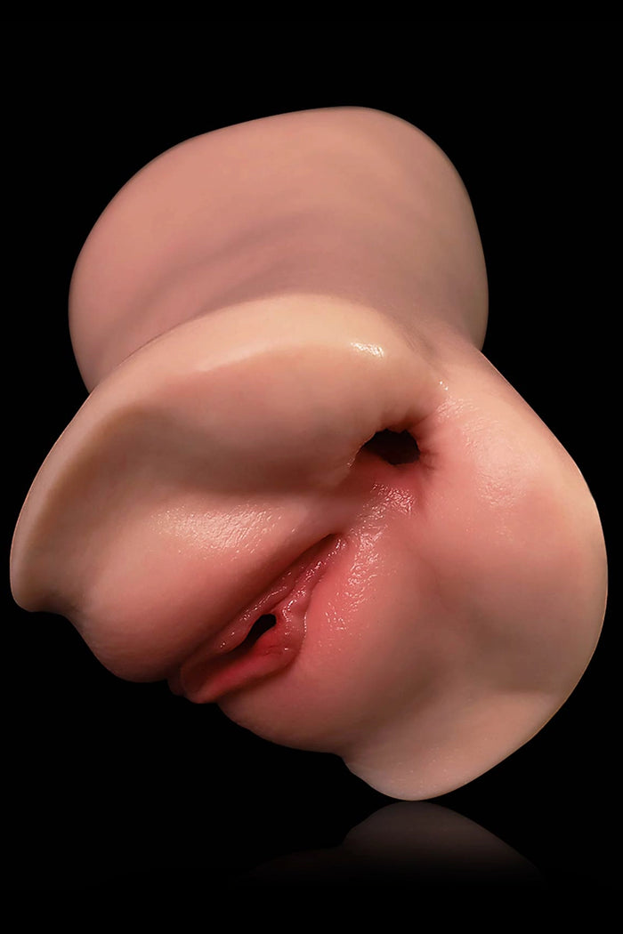 Janice: 2LB Sexy 3 in 1 Silicone Pocket Pussy