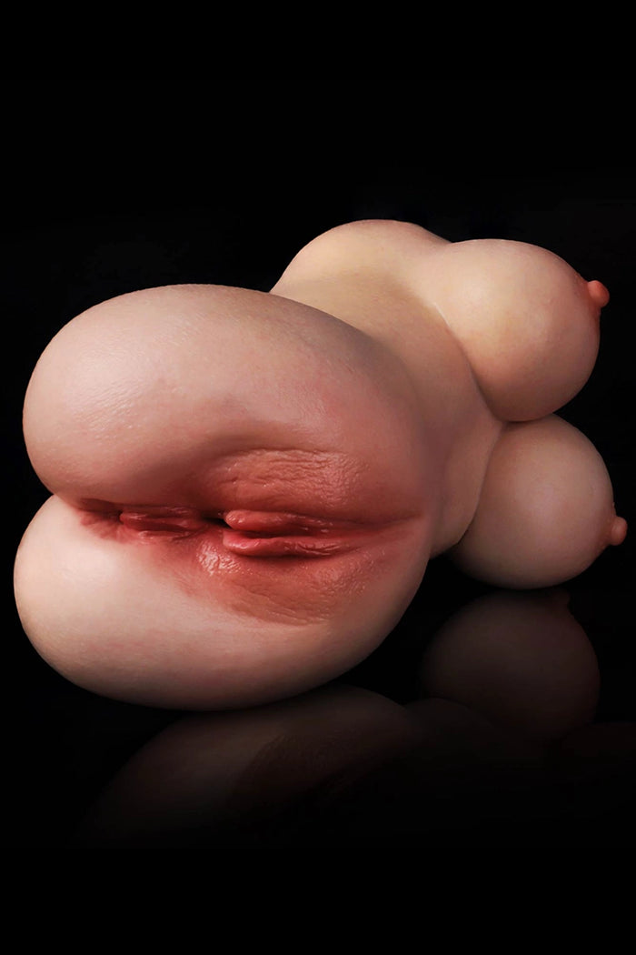 Kait: 3.1LB Silicone Pocket Pussy with Boobs