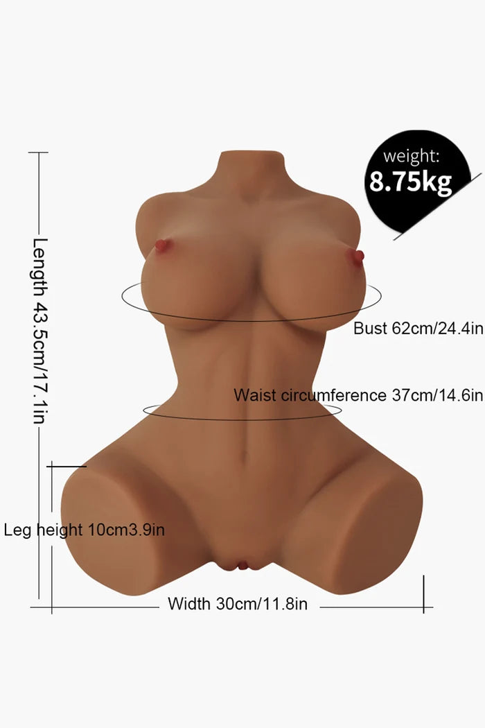 Daisy: 19.29LB Lifelike Female Sex Torso